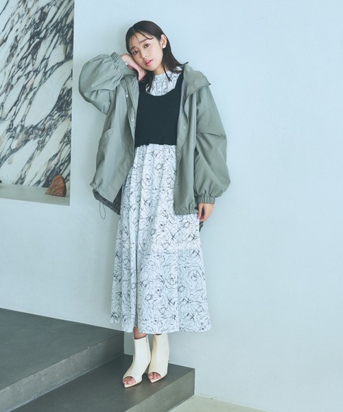 「mysty woman」 ブルゾン FREE アイボリー レディース_画像7