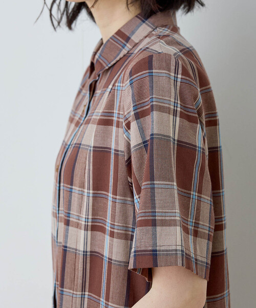 「DECOY SINCE 1981」 半袖ワンピース 9号 ネイビー レディース_画像7