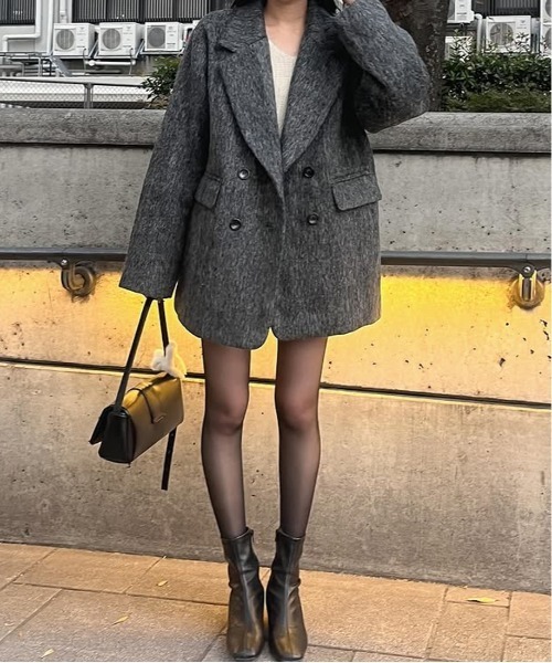 「solleim」 ジャケット M グレー レディース_画像7