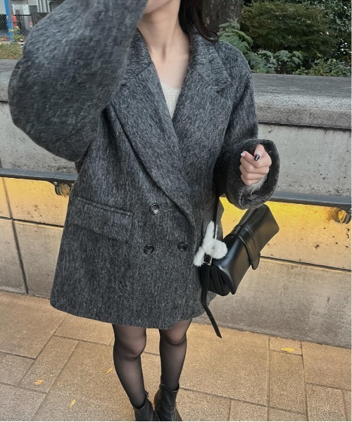 「solleim」 ジャケット M グレー レディース_画像8