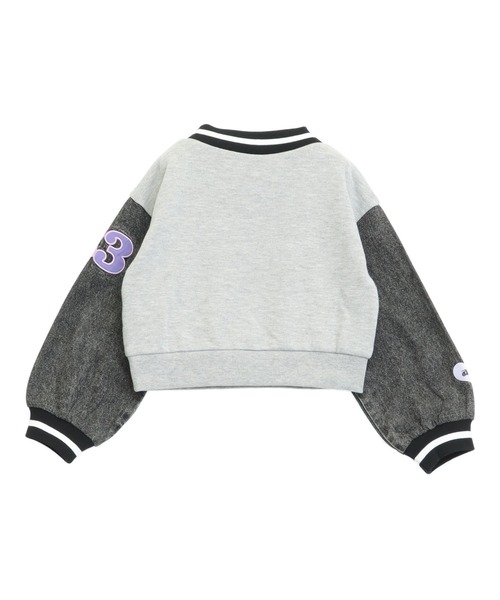ANAP kids（アナップキッズ） デニム袖 配色切替 スウェット 