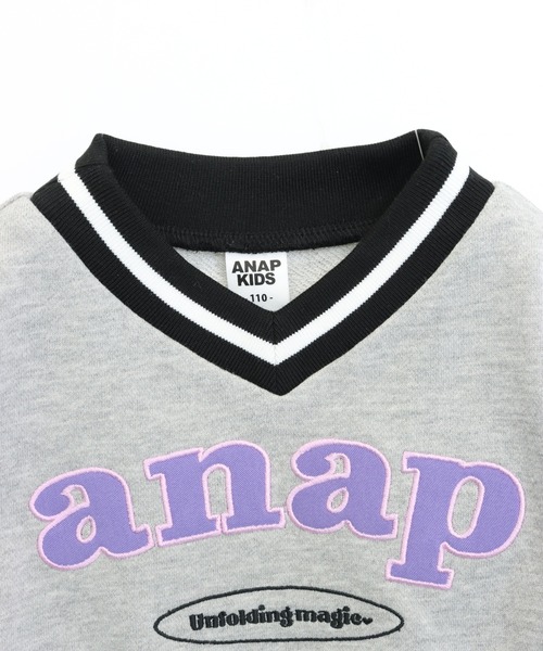 ANAP kids（アナップキッズ） デニム袖 配色切替 スウェット 