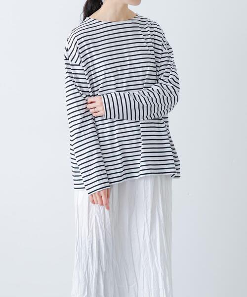 67nowos  ボーダーカットソー 67 nowos＞2023SS 販売開始のお知らせ | st company online store 入荷