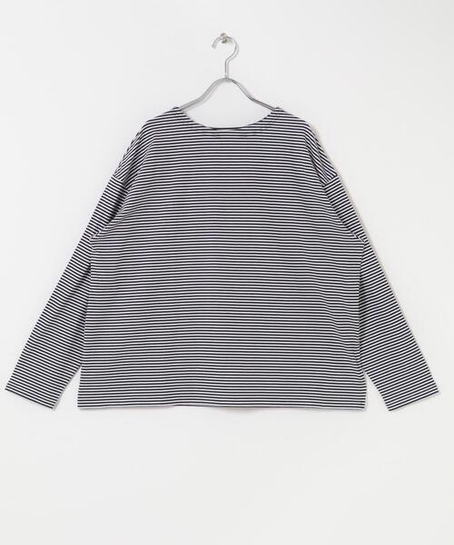 “かぐれ”ハイツイストボーダーカットソー・未使用品 かぐれ tシャツ ハイツイストボーダーカットソー レディース