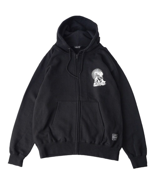 「NineMicrophones」 プルオーバーパーカー SMALL ホワイト メンズ_画像5