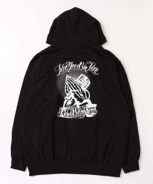 「NineMicrophones」 プルオーバーパーカー SMALL ホワイト メンズ_画像9