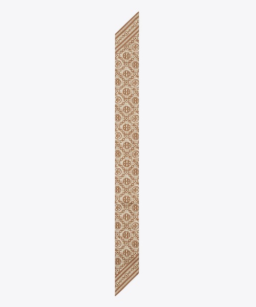 Tory Burch トリーバーチ シルク スケール柄 TORY BURCH（トリーバーチ） スカーフ バンダナ Tモノグラム シルク