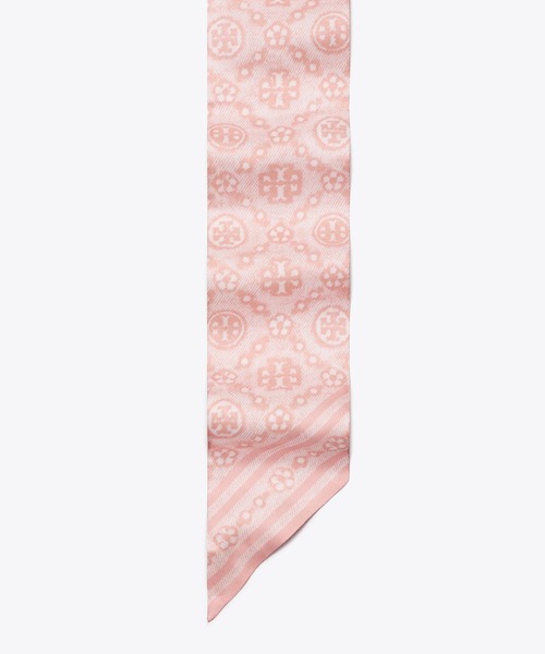 TORY BURCH（トリーバーチ） スカーフ バンダナ Tモノグラム シルク