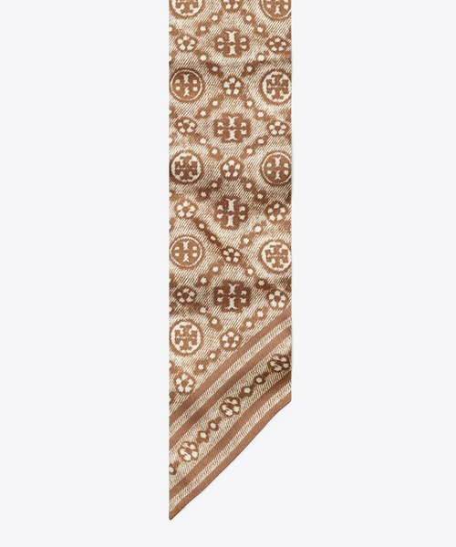 TORY BURCH（トリーバーチ） スカーフ バンダナ Tモノグラム シルク