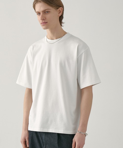 EASENCE tシャツ 接触冷感 ボックスシルエット サイドスリット