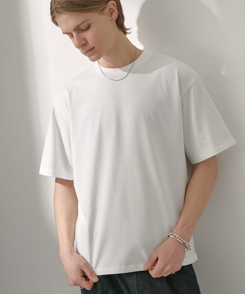EASENCE tシャツ 接触冷感 ボックスシルエット サイドスリット