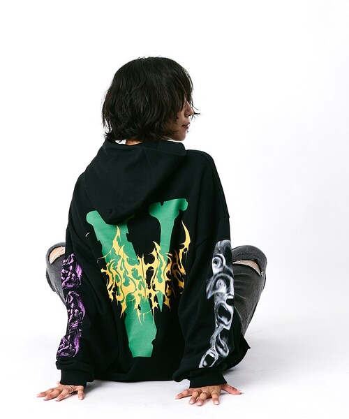 VLONE ヴィーロン スカル　パーカー VLONE Skull Hoodie ヴィローン スカル フーディー パーカー (VLONE