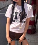 tシャツ 半袖 I LOVE HOLIDAY ...の詳細画像4