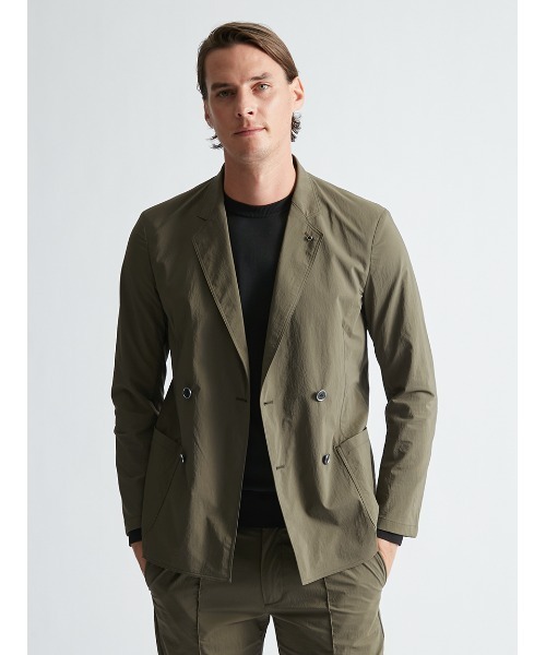 ジャケット テーラードジャケット ナイロンストレッチ SETUP JACKET メンズの画像