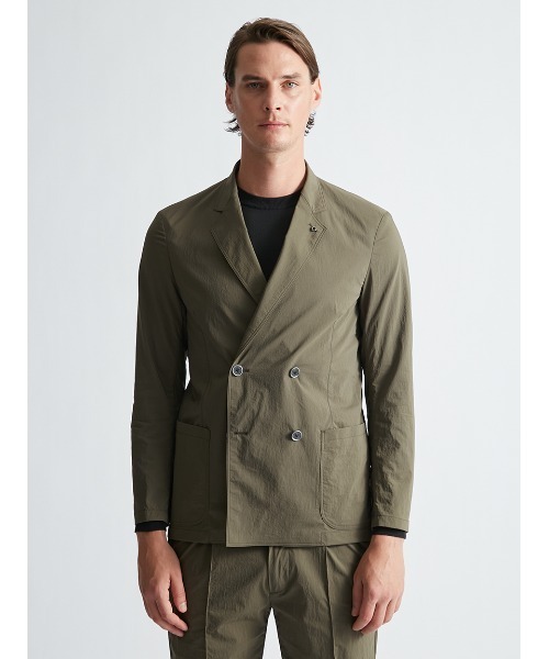 ジャケット テーラードジャケット ナイロンストレッチ SETUP JACKET メンズの画像