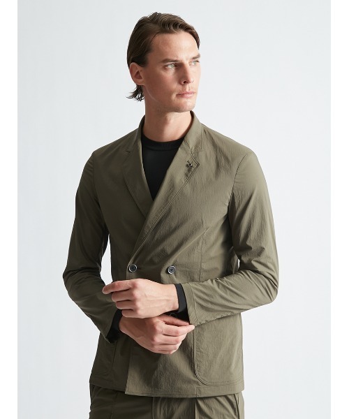 ジャケット テーラードジャケット ナイロンストレッチ SETUP JACKET メンズの画像