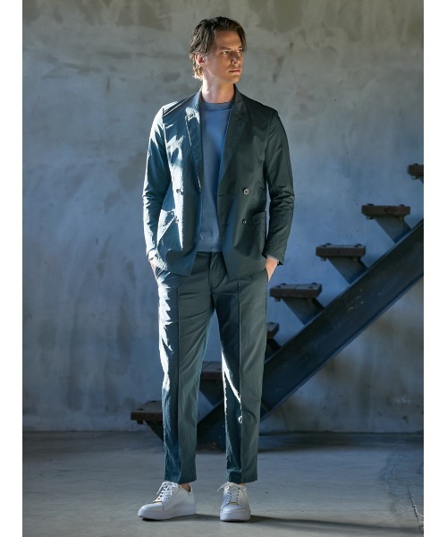 ジャケット テーラードジャケット ナイロンストレッチ SETUP JACKET メンズの画像