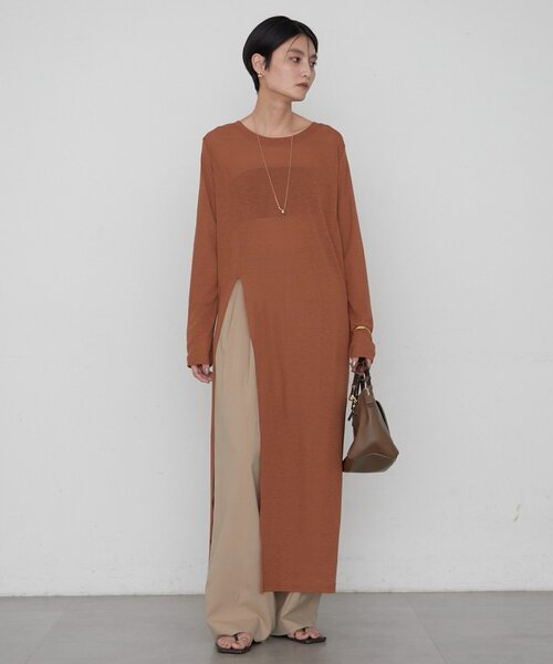 Loungedress（ラウンジドレス） ワンピース 「新色キャメル登場/重ね