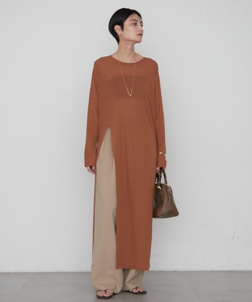 Loungedress（ラウンジドレス） ワンピース 「新色キャメル登場/重ね