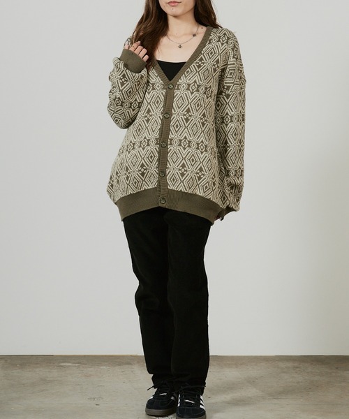 superNova.（スーパーノヴァ） カーディガン superNova. Hexagram knit 