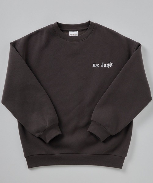 「meJane」 「KIDS」スウェットカットソー「HELLO KITTYコラボ」 160 チャコールグレー キッズ_画像2