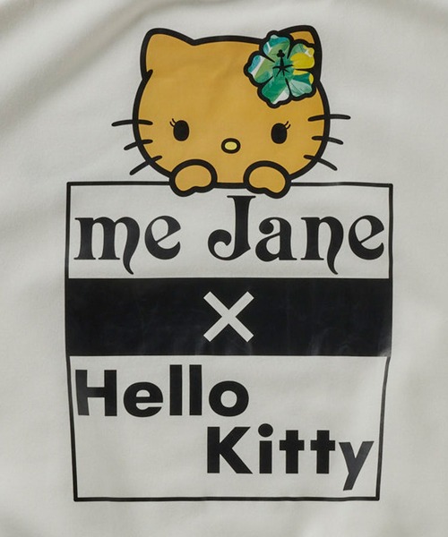「meJane」 「KIDS」スウェットカットソー「HELLO KITTYコラボ」 160 チャコールグレー キッズ_画像6