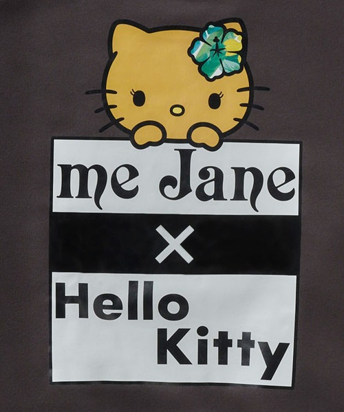 「meJane」 「KIDS」スウェットカットソー「HELLO KITTYコラボ」 160 チャコールグレー キッズ_画像7