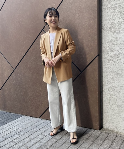 美品⭐︎ノーブル　ネイビージャケット　36 NOBLE（ノーブル） ZOZOTOWN : レディース ネイビー 36 ジャケット ジャケット・アウター
