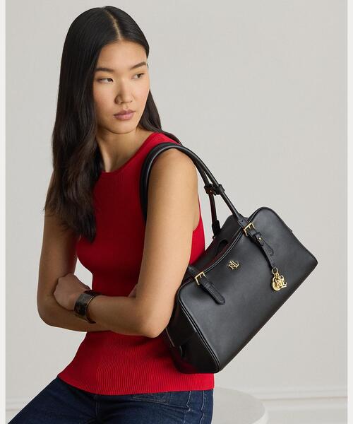 LAUREN RALPH LAUREN(ローレン ラルフローレン) ハンドバッグ レザー LAUREN RALPH LAUREN(ローレン ラルフローレン) ハンドバッグ レザー