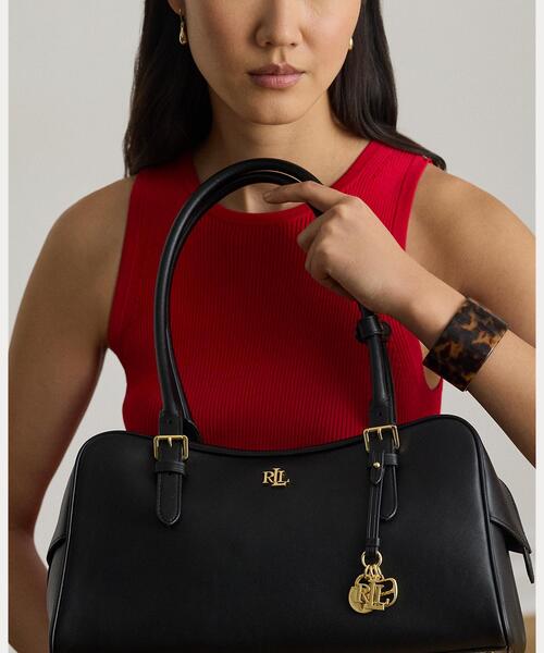 LAUREN RALPH LAUREN(ローレン ラルフローレン) ハンドバッグ レザー LAUREN RALPH LAUREN(ローレン ラルフローレン) ハンドバッグ レザー
