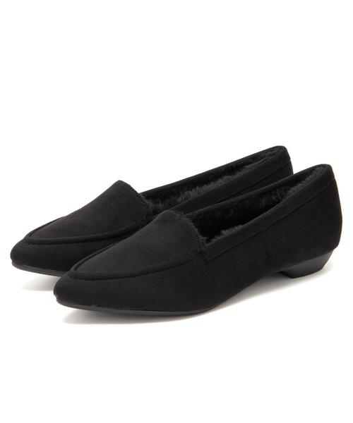 「JELLY BEANS」 フラットパンプス 23.5 ブラック レディース_画像3