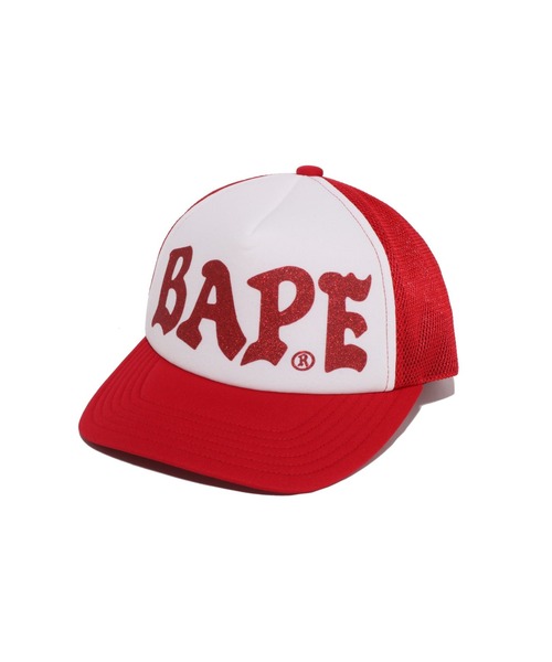 A BATHING APE（アベイシングエイプ） キャップ 帽子 BAPE GLITTER