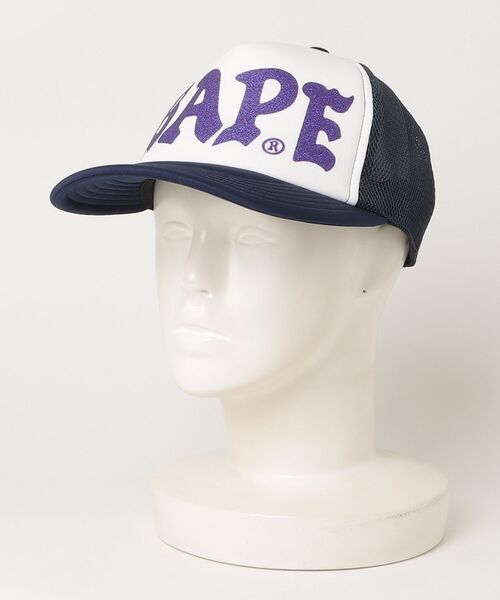 A BATHING APE（アベイシングエイプ） キャップ 帽子 BAPE GLITTER