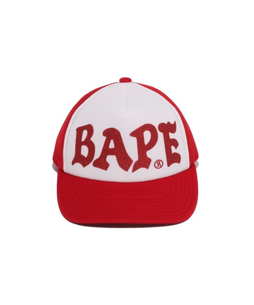 A BATHING APE（アベイシングエイプ） メッシュキャップ キャップ 帽子