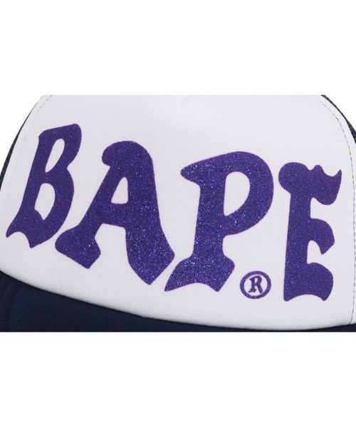 A BATHING APE（アベイシングエイプ） メッシュキャップ キャップ 帽子