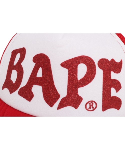 A BATHING APE（アベイシングエイプ） メッシュキャップ キャップ 帽子