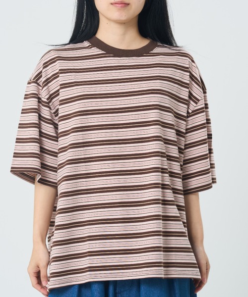 ROUGH TRADE tシャツ クイックドライボーダーTEE(M1) メンズ