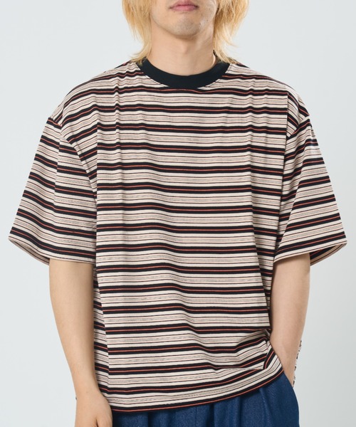 ROUGH TRADE tシャツ クイックドライボーダーTEE(M1) メンズ