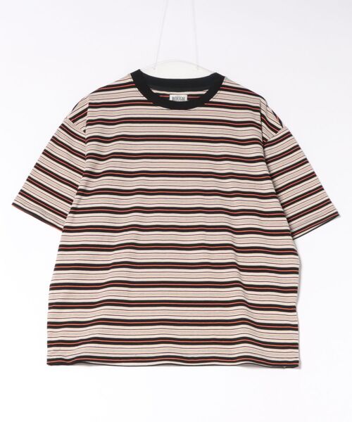 ROUGH TRADE tシャツ クイックドライボーダーTEE(M1) メンズ