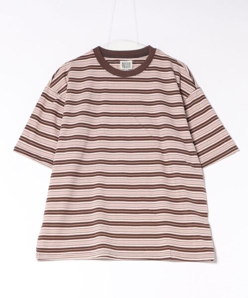 ROUGH TRADE tシャツ クイックドライボーダーTEE(M1) メンズ