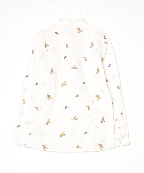 「FRAPBOIS half」 長袖シャツ 2 ホワイト レディース_画像2