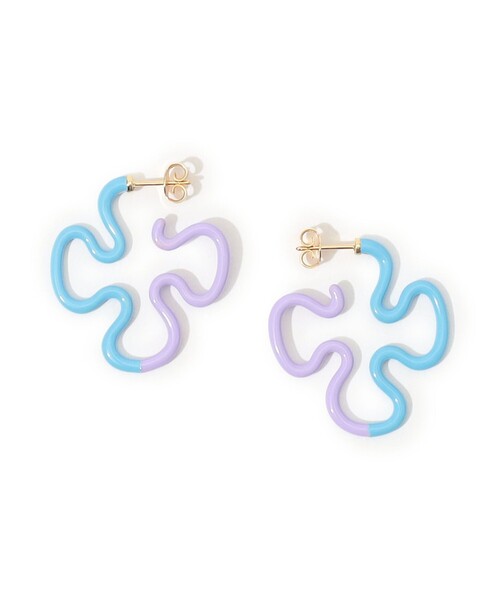 ピアス 「別注」Bea Bongiasca B TWO TONE ピアス レディースの画像