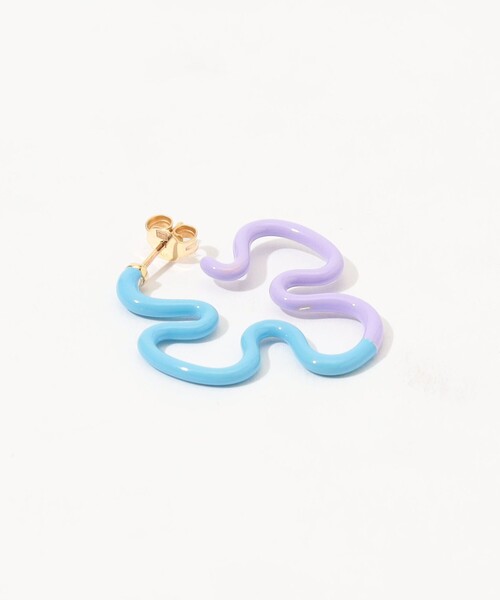 ピアス 「別注」Bea Bongiasca B TWO TONE ピアス レディースの画像