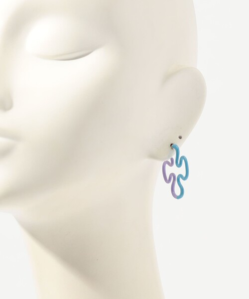 ピアス 「別注」Bea Bongiasca B TWO TONE ピアス レディースの画像