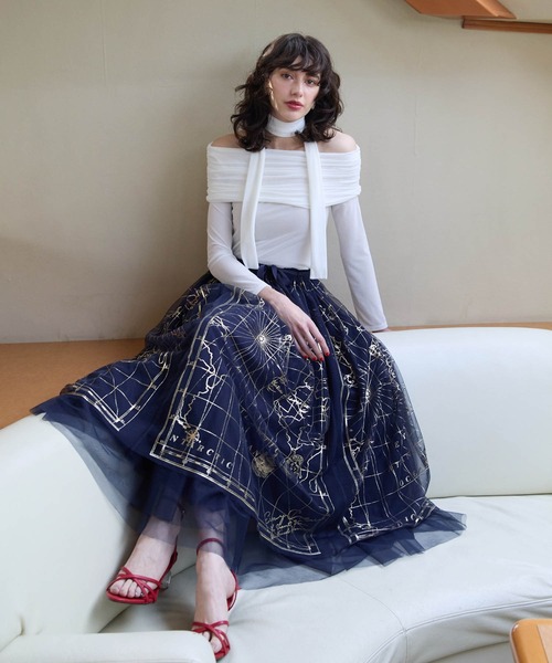 月星空、eimy istoire チェックアシメトップス EIMY ISTOIRE エイミーイストワール eimy istoire early autumn