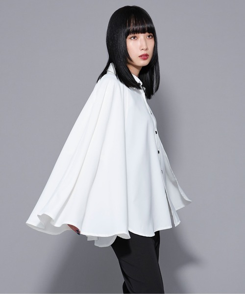 「Ellno Loset」 長袖シャツ MEDIUM ブルーグレー メンズ_画像6