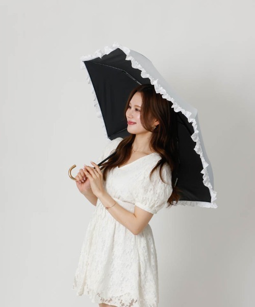 dazzlin（ダズリン） 日傘 折りたたみ傘 折り畳み 軽量 晴雨兼用