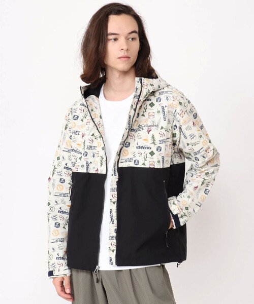 「Columbia」 マウンテンパーカー S ストーン メンズ_画像4