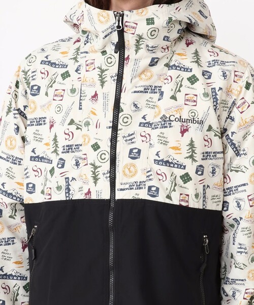 「Columbia」 マウンテンパーカー S ストーン メンズ_画像6