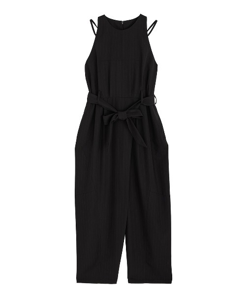 Ameri（アメリ） オールインワン COLOR PINSTRIPE CURVY ROMPERS